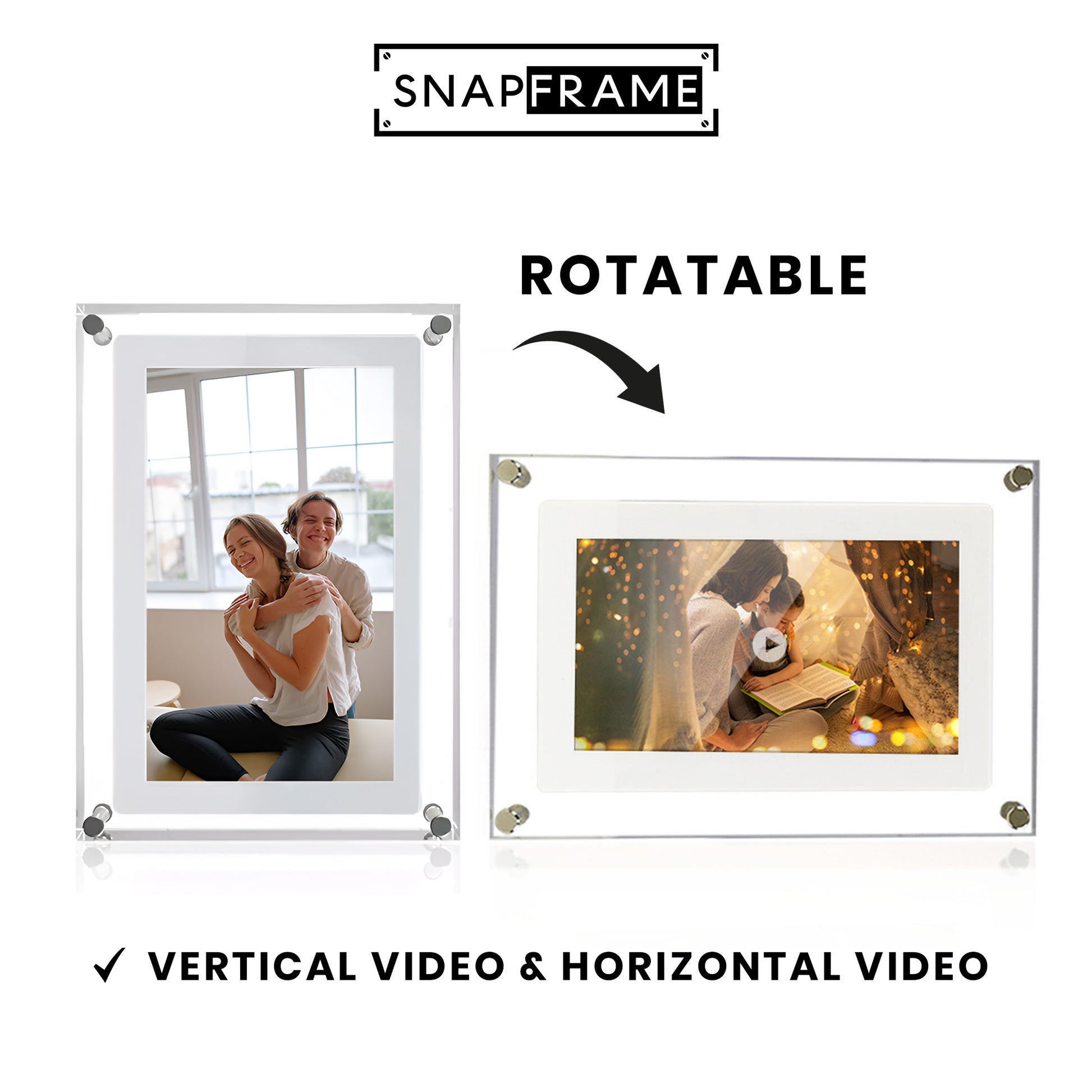 SnapFrame™ Digital Video Frame – Snapframe